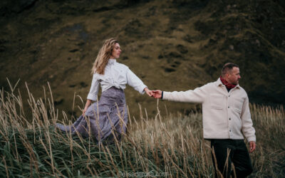 Shooting couple en Islande